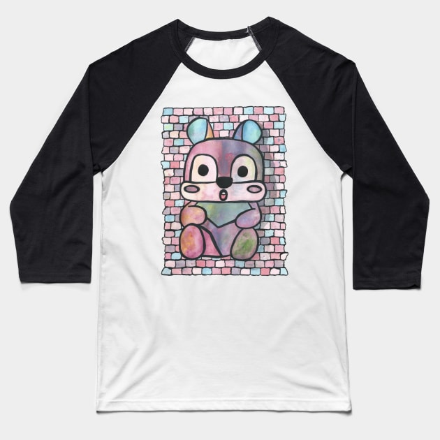 Mang Inspired Kawaii Street Art Graffiti Baseball T-Shirt by Maries Papier Bleu